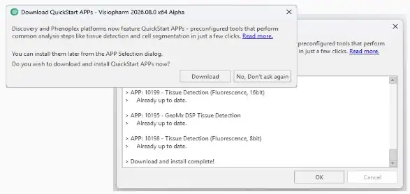 Download Quickstart APPs