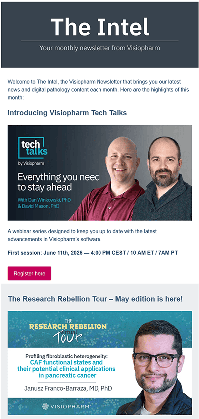 The Intel newsletter
